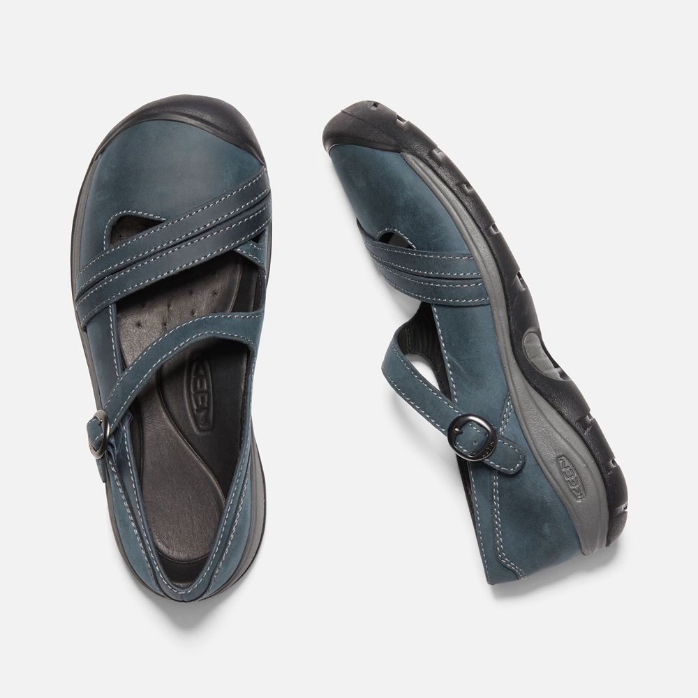 Keen Slip-On Kadın Mavi - Presidio Ii Cross Strap - Türkiye LQRB08567